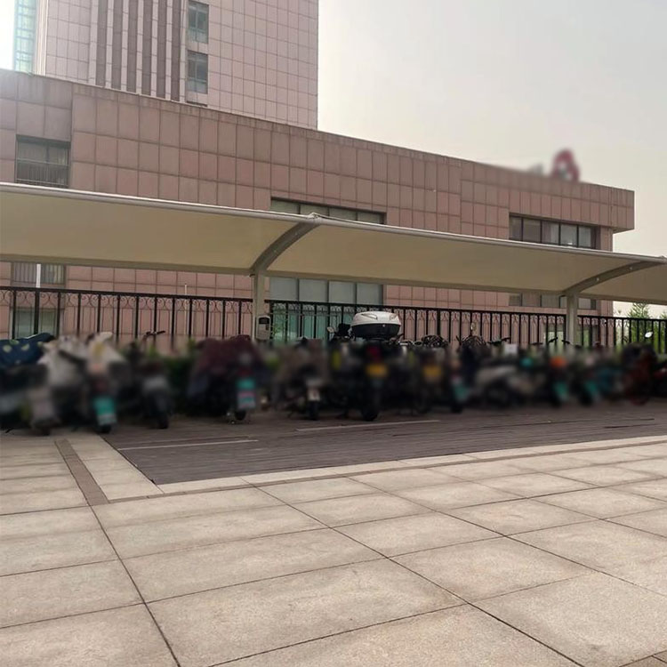 甘谷县膜结构电动车棚