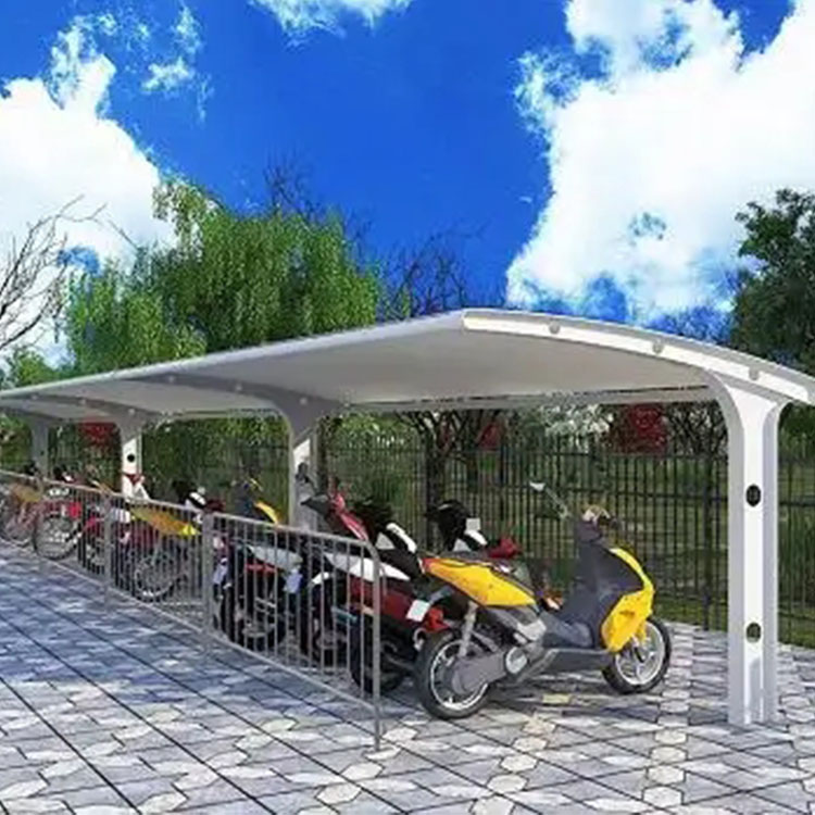 甘谷县膜结构电动车棚